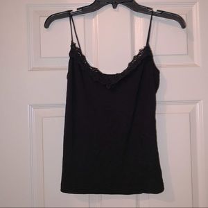 SHEIN Lace Black Cami 6M
